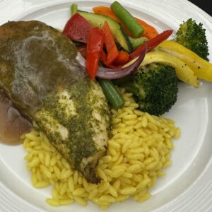 Pesto-Crusted Chicken